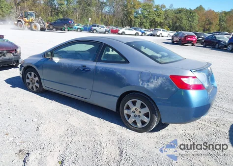 2008 Honda Civic Lx z USA, uszkodzony, nr VIN 2HGFG12668H549059
